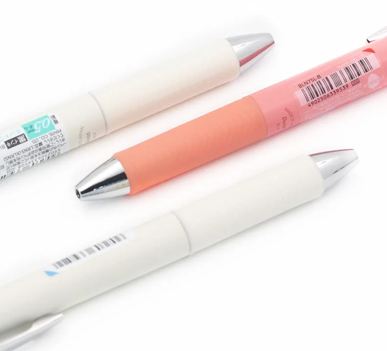 Pentel гелевая игла для чернил 0,5 мм Bln75 Выдвижная тонкая линия жидкость быстрая сушка гладкое письмо черные чернила школа