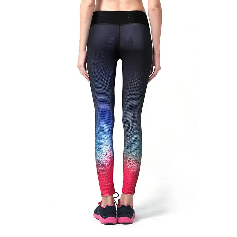 Yoga Фитнес Брюки Тренажерный Зал Спортивные Женские Pantalones Колготки Леггинсы