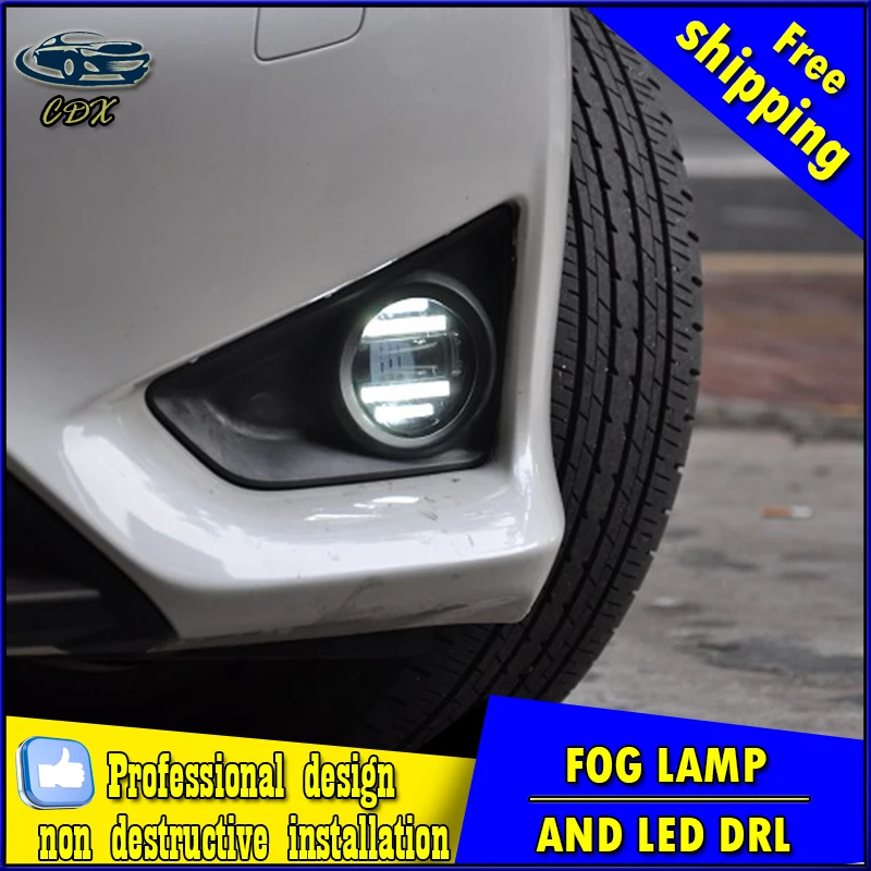 Автомобиль для укладки СВЕТОДИОДНЫЕ Противотуманные Фары Для Lexus ES300h 2012-2014 LED