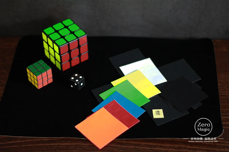 Кубик в конфету (без конфет) магические трюки большой кубик/кубик маленький