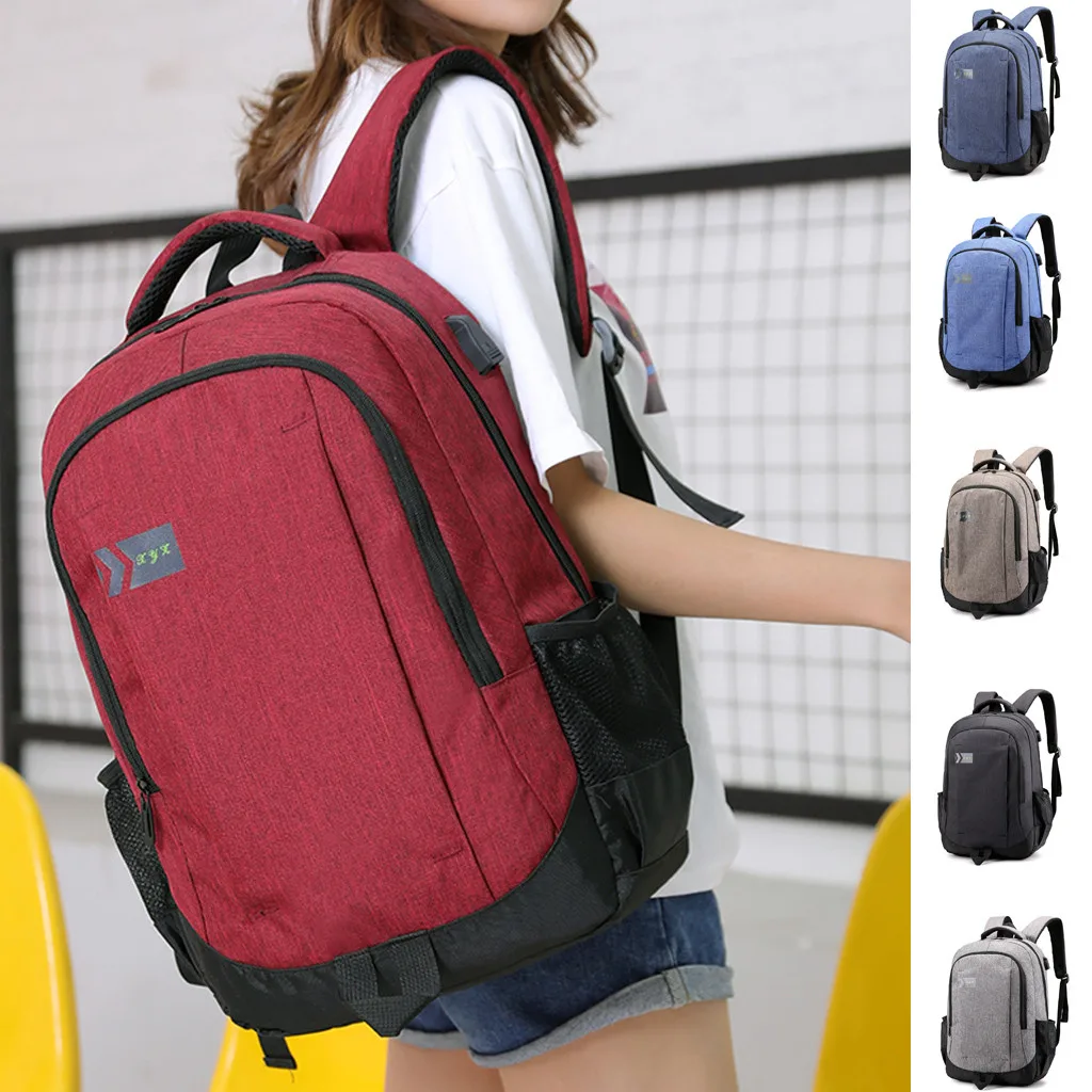 Ladybabag 2019 New Hot Sale Men's Women‘s Large Capacity Flexo Shoulders Laptop Bag Student Backpacks Nuova borsa di tendenza | Багаж и