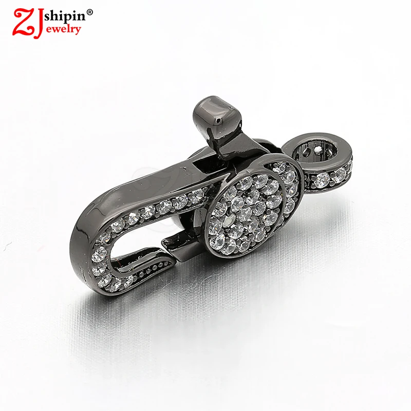 2018 новые модные инкрустированные фианитами аксессуары для ювелирных изделий