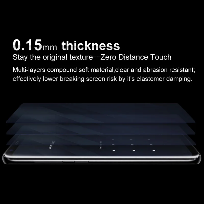 2 шт. полный охват для Xiaomi Mi 5S плюс 5 7 "полный Экран протектор Imak все стоял