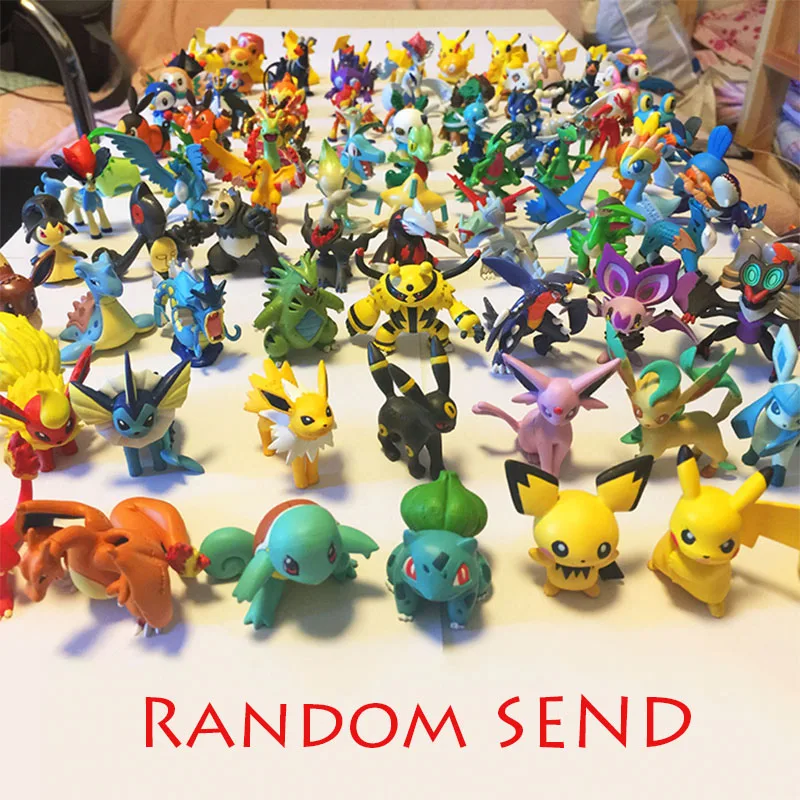TAKARA TOMY Покемон случайная отправка стилей Покемон фигурка игрушки Аниме Покемон фигурка куклы коллекция подарки игрушки для детей