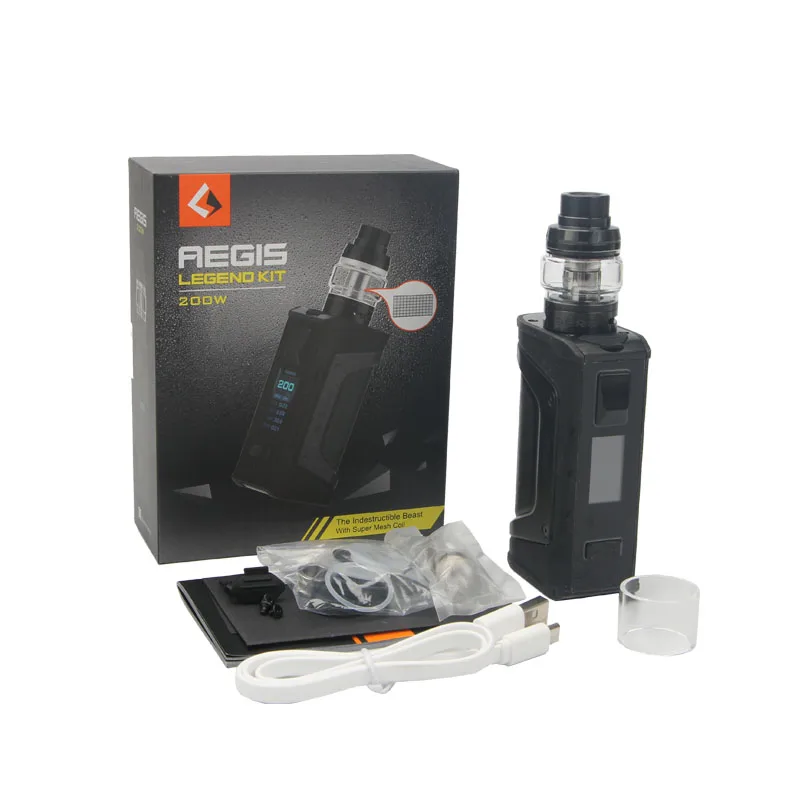 Оригинальный набор Geekvape Aegis Legend 200 Вт и 4 мл Аэро сетка sub ohm бак электронная