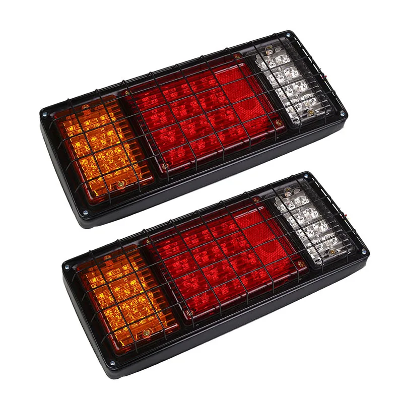 2 шт. 40LED автомобиля задний светильник s с железной сетки 12V 24V грузовик прицепа