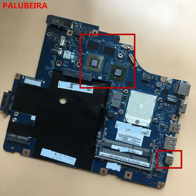 Высокое качество бесплатная доставка для lenovo Z565/G565 материнская плата loptop 100%