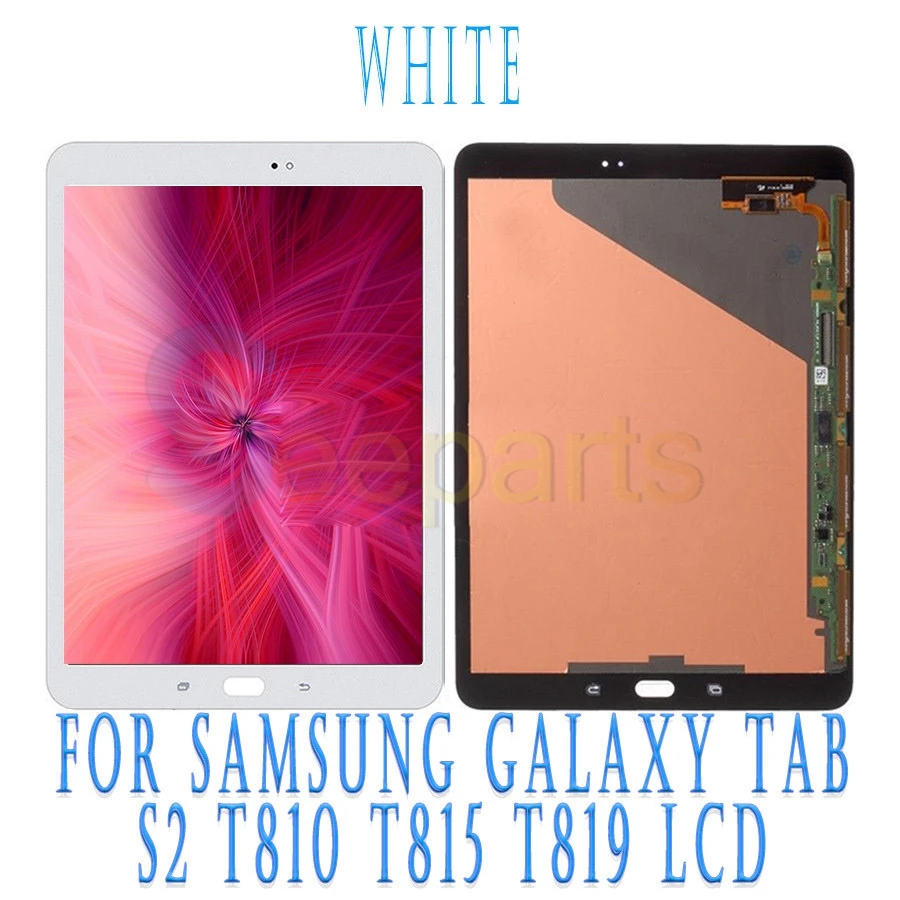 Test Working LCD For Samsung Galaxy Tab S2 T810 Screen Display Touch Panel Digitizer Assembly Repair | Мобильные телефоны и