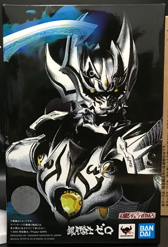 100% Оригинальные эксклюзивные фигурки BANDAI Spirit Tamashii Nation S.H. Фигуртс (SHF) ZERO от