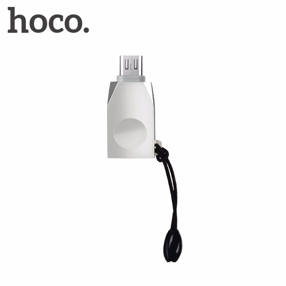 HOCO OTG адаптер Micro USB к 2 0 конвертер кабель для Android планшетного ПК флэш мыши