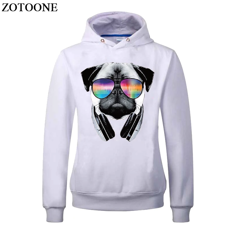 Модная музыкальная нашивка ZOTOONE с собакой термонаклейка для одежды сделай сам