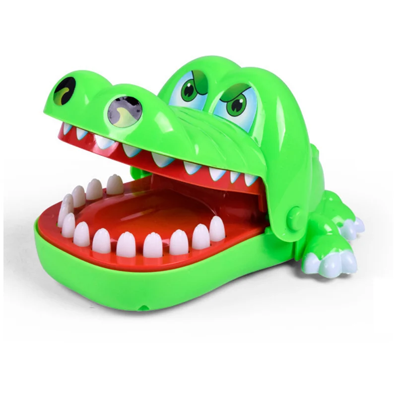 Новый Большой Крокодил шутки Рот стоматолог укус пальца игры развлечения