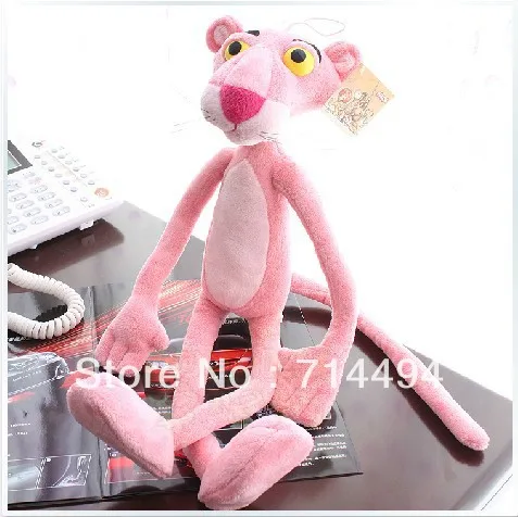 70 см 1 шт. высокое качество НИКИ подлинной розовый pinkpanther куклы плюшевые игрушки