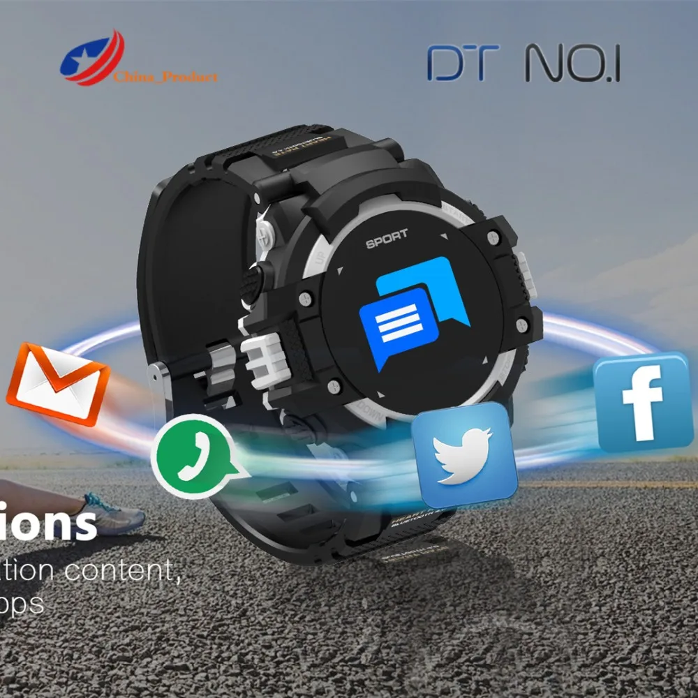 Умные часы KKTICK DTNO.1 F7 100% оригинальные GPS носимые устройства трекер активности