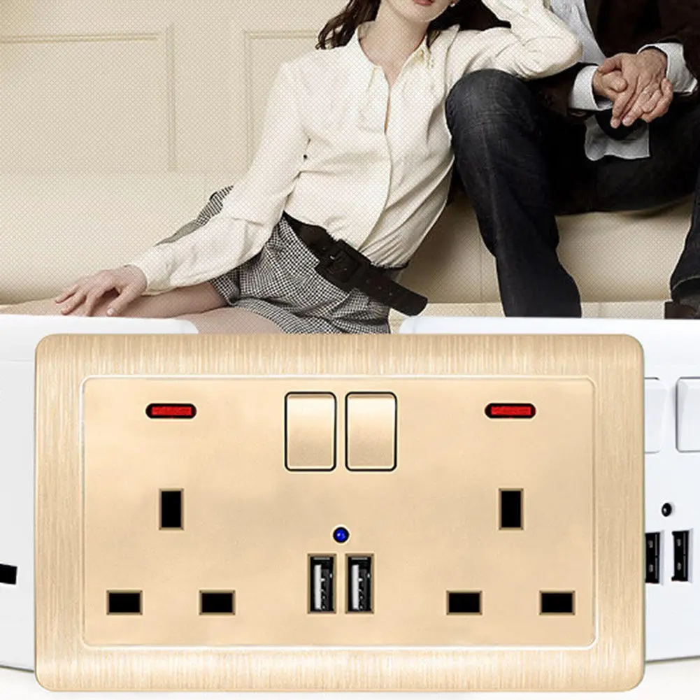 Автомобиль с 2 USB смартфон высокоскоростное зарядное устройство штепсельная