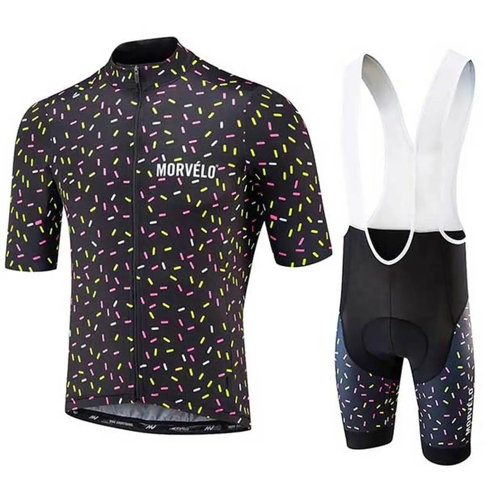 2019 Лучший летний комплект Джерси для велоспорта MORVELO мужской профессиональный