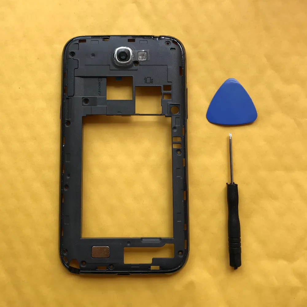 

Оригинальная средняя рамка для Samsung Galaxy Note 2 II N7100 N7105 I317 чехол для телефона запасные части с инструментами