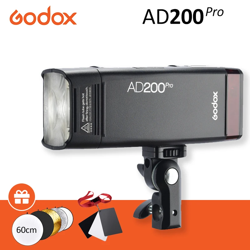 Godox AD200pro 200Ws наружная Вспышка TTL HSS 2 4G Беспроводная X СИСТЕМА AD200 PRO карманная