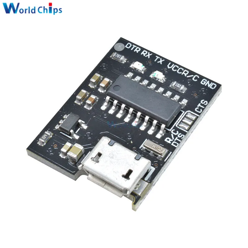 Diymore CH340G CH340 Breakout 5 в 3 В USB к последовательному модулю для WEMOS Arduino Downloader Pro Mini Micro |