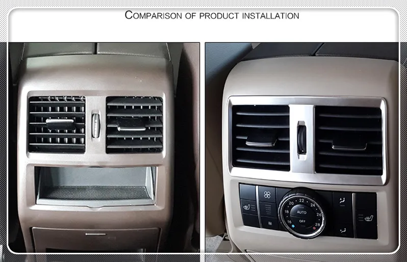Для Mercedes Benz ML 2012 2015/GL 2015/GLS 2016 2018/GLE 2015 2018 Автомобильный задний подлокотник