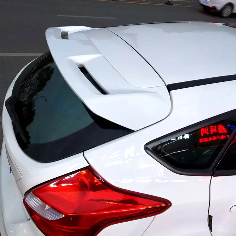 Задний спойлер для хэтчбека Ford Focus 2012 2015 высококачественный задний из АБС