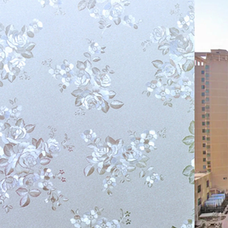 Funlife стикер на статическое окно светопропускающая непрозрачная наклейка матовое