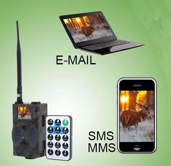 12MP 1080P GSM Trail Camera с высоким коэффициентом усиления антенны наружная охотничья игра