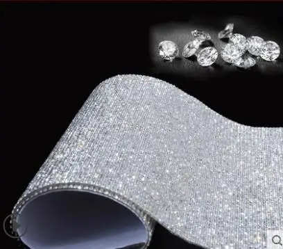 Декоративная наклейка для автомобиля сверления царапин и алмазов сверкающие