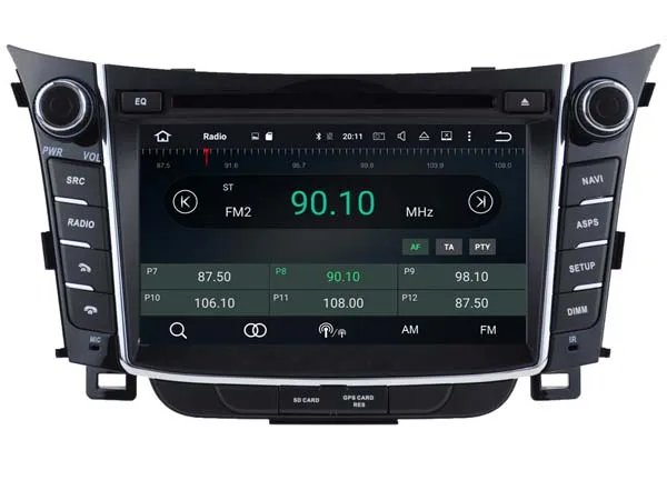 4G RAM Octa (8) Core Android 8 0 Автомобильный DVD плеер для HYUNDAI I30 2011 2013 автомобильный аудио gps
