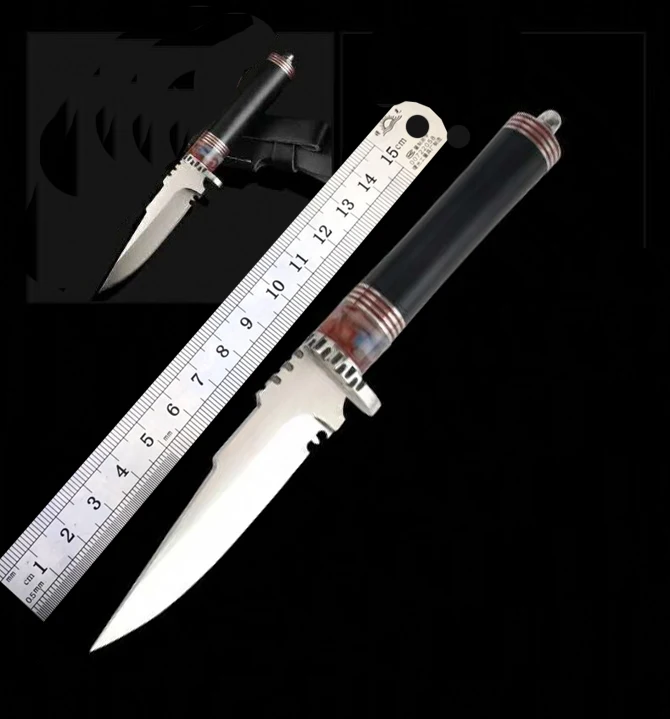 EDC 5CR15MOV Steel Survival Knife Hunting Fixed Blade Utility Outdoor Straight Knives Camp Tools Tactical Sheath | Инструменты
