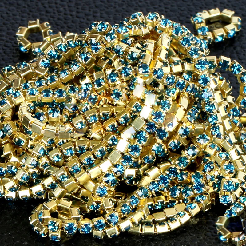 SS6 8 10 12 чашек цепи больше размера аналогичные стразы камни круглая чашка отделка