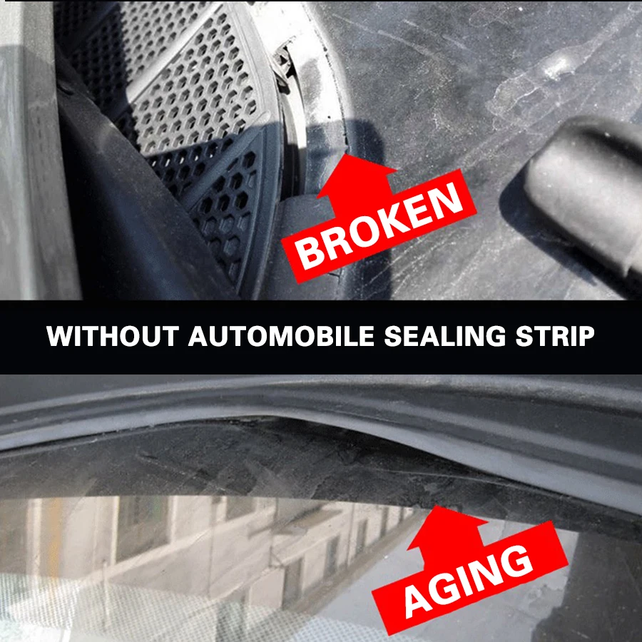 Уплотнительная лента для переднего и заднего лобового стекла автомобиля Audi A3 A4 B8