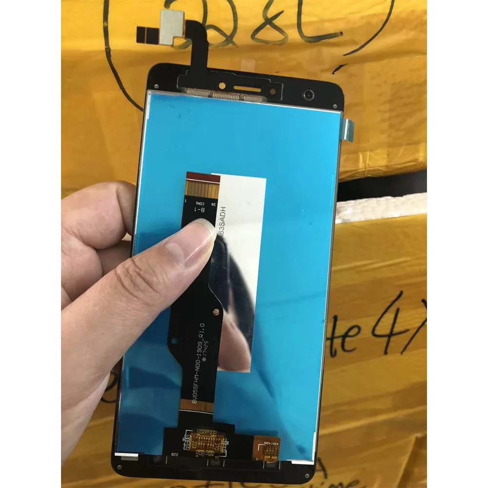 ЖК экран для Xiaomi Redmi Note 4 сенсорная панель дигитайзер в сборе 4X дисплей MTK версия