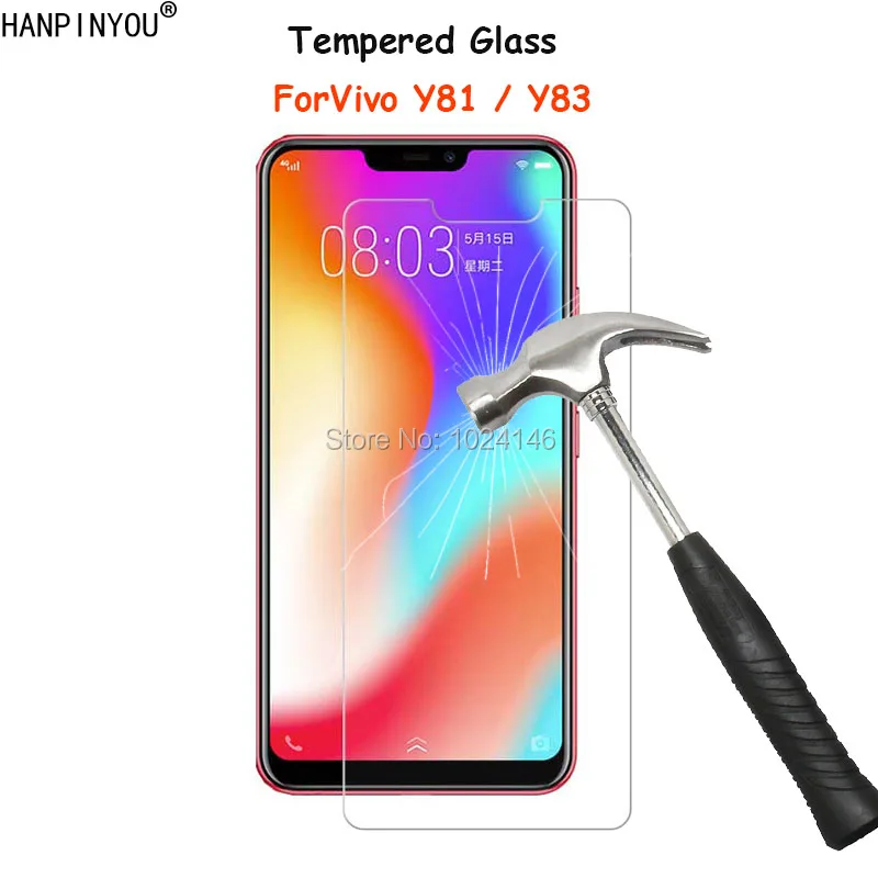 ДЛЯ vivo Y81/Y83 6 22 &quotпрозрачная защитная пленка из закаленного стекла ультратонкая