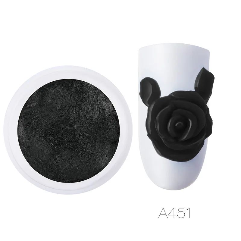 RJA451 Резные узоры Гель-лак для ногтей 3D Soak off UV светодиодный полуперманентный лак для ногтей длительное покрытие для маникюра украшения 24 цвета - Цвет: RJA451