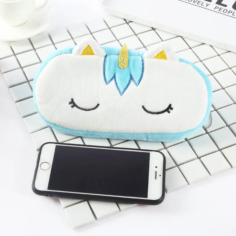 Kawaii 20 см Плюшевый единорог плюшевая кукла игрушка для монет карандашей Единорог