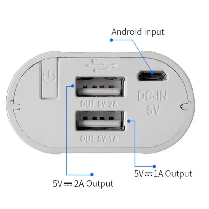 Зарядное устройство 26650 power Bank Внешнее зарядное устройство USB с ЖК-дисплеем для iPhone samsung ND998