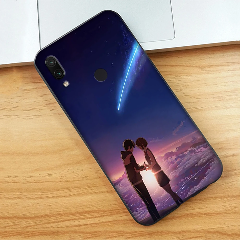 14 Аниме ваш Kimi no Na wa мягкий чехол для Xiaomi Redmi Note 7 4 4X6 Pro 5 Plus 5A 6A Go S2 - Цвет: 14