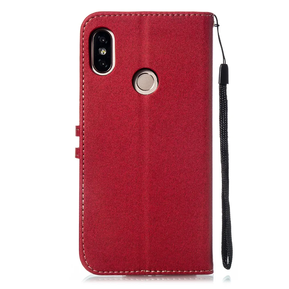 Luxury PU Leather Flip Case on for Xiaomi 8 Pocophne F1 6X A2 Lite 5X A1 Redmi 5 Plus 3 3X 5A 6 pro Note 4X Wallet Cover | Мобильные