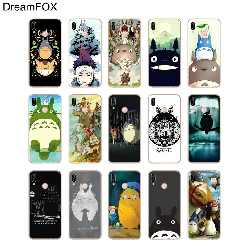 DREAMFOX L360 Neighbor Totoro Comic Soft TPU Silicone Case Cover For Huawei Honor 6A 6C 7X 9 10 P20 Lite Pro P Smart |