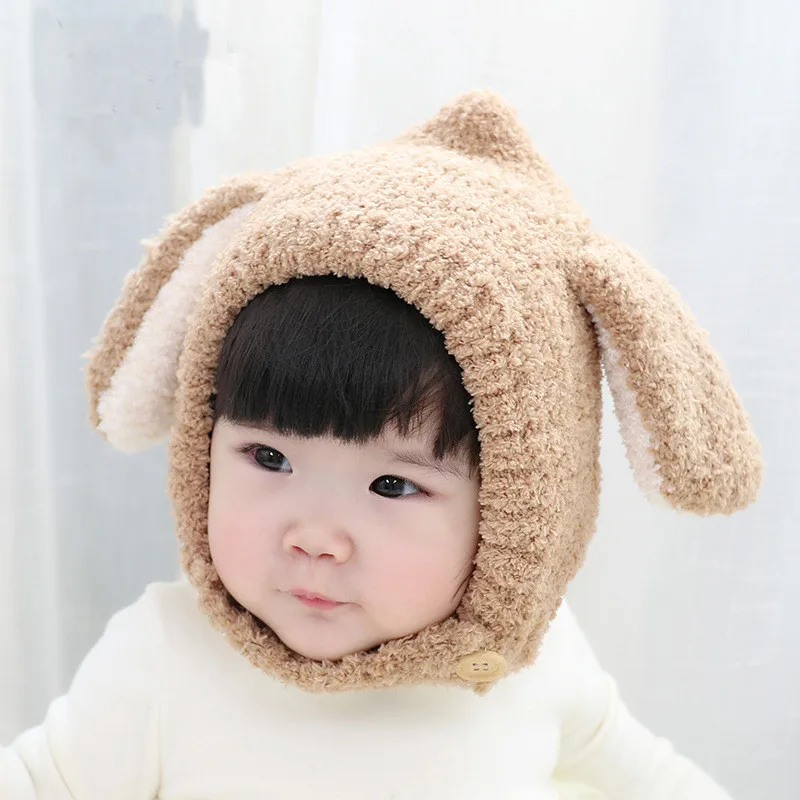 Новинка 2018 мягкая Шапка-бини для маленьких детей зимняя теплая Толстая с