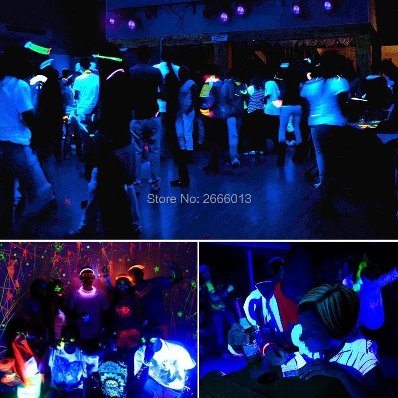 Wireless Remote Control Ultraviolet 36X3W LED Par Light/Wash Effect Spotlight Fluorescent Bulb Black Light Halloween Party prom | Лампы и
