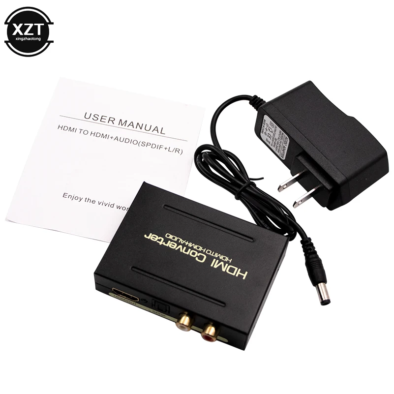 2160P HD 4K x 2K 3D HDMI в аудио видео экстрактор оптический SPDIF удаление HDCP ключевое