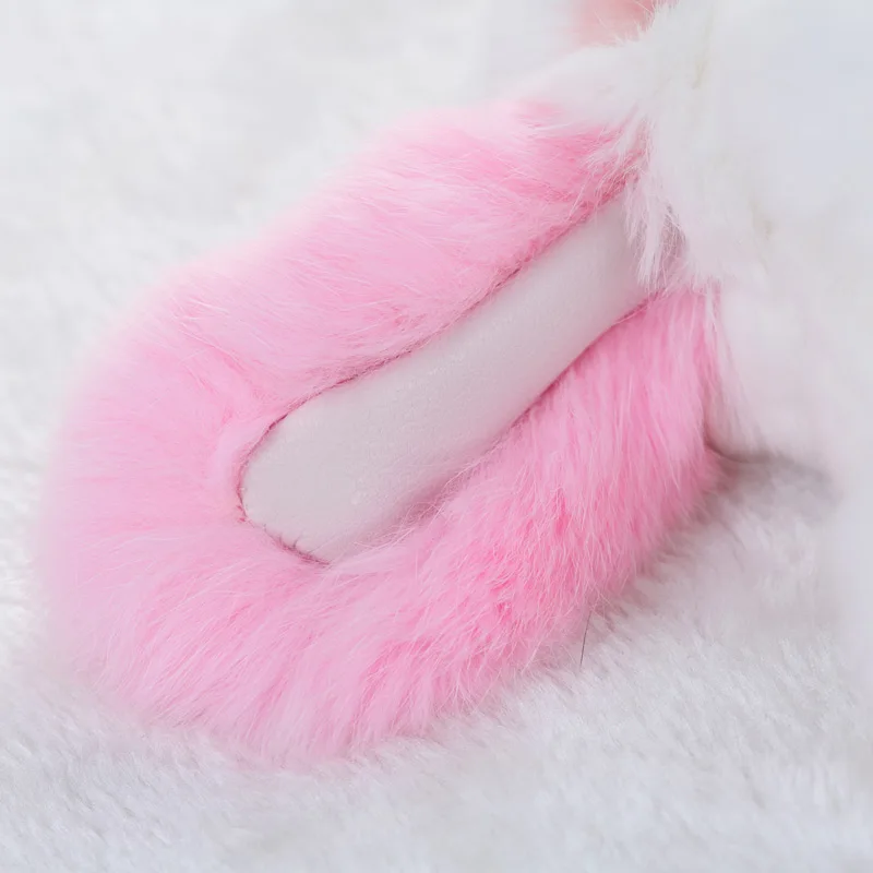 Брелок для ключей из 2017 натурального кроличьего меха и норки брелок с