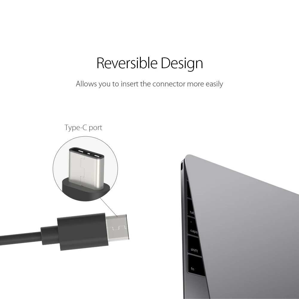 SUOZUN USB Type C кабель для Samsung Galaxy S9 передачи данных быстрой зарядки Xiaomi Mi6 Nintendo Switch USB-C