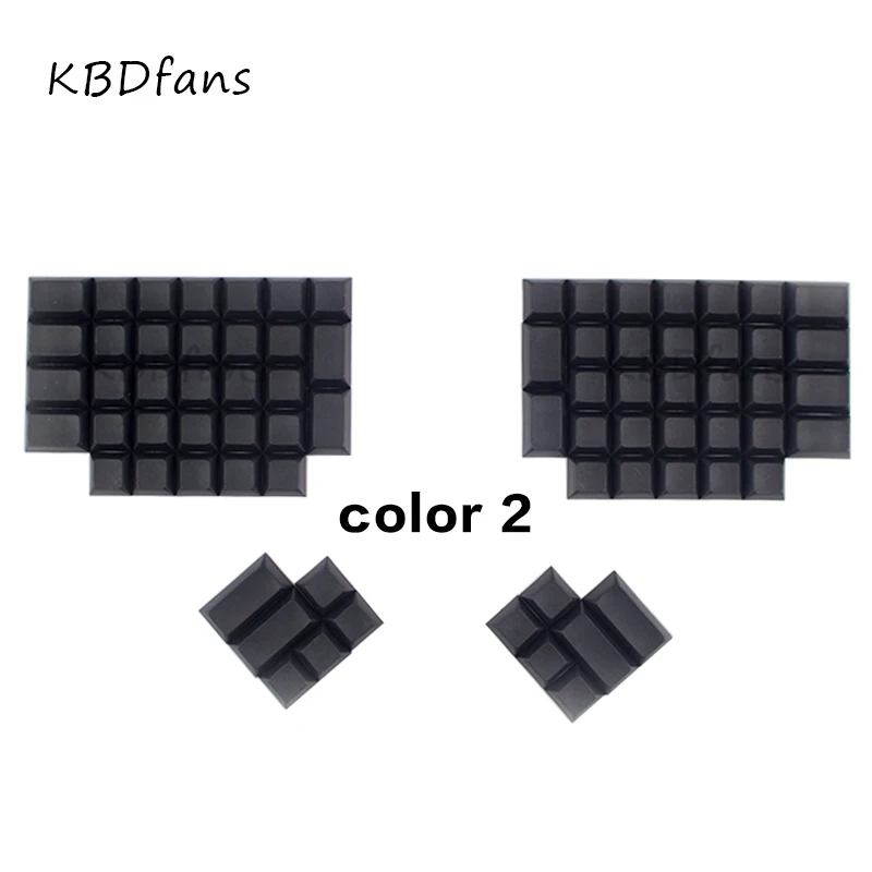 Ergodox pbt keycaps белый dsa пустые для ergodox Механическая игровая клавиатура profile|blank keycaps|pbt