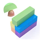 10 шт., разноцветные полировальные губки для ногтей