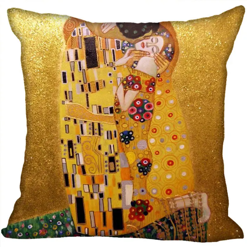 Новый золотой художник Художник картина Густава Климта 45X45 60x60 см мягкие