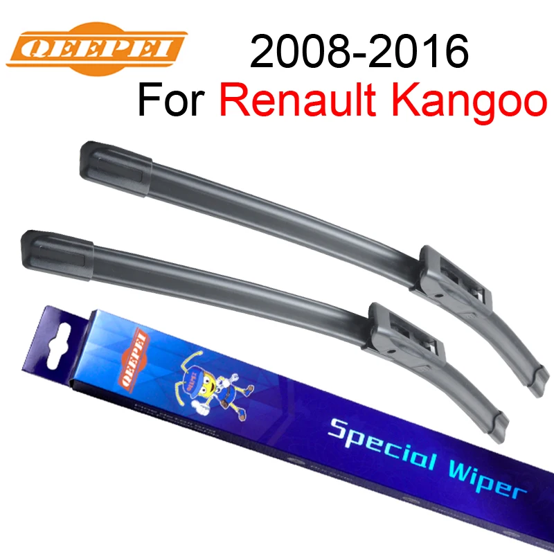 QEEPEI стеклоочиститель для Renault Kangoo 2008-2016 пара 23 ''+ 21'' автомобильные