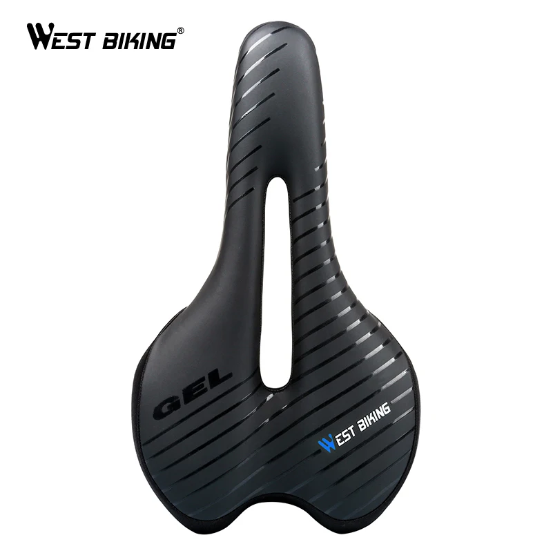 WEST BIKING Водонепроницаемый седло велосипеда с задний фонарь велосипед Велоспорт